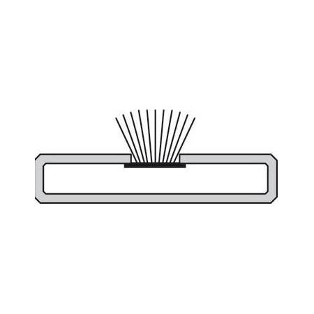 Hafele Yangın Duman Fitili Kahverengi 20x4x2100mm