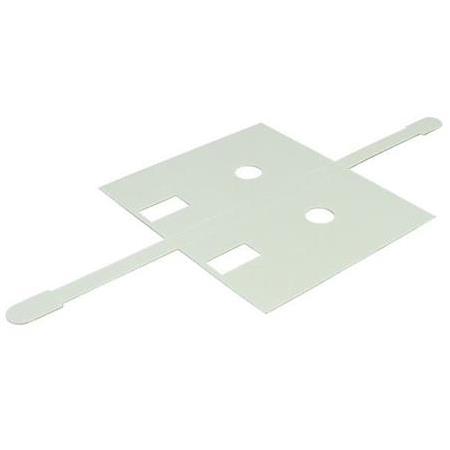 Hafele Yangın Koruma Levhası 55x72mm Kilit İçin 2mm