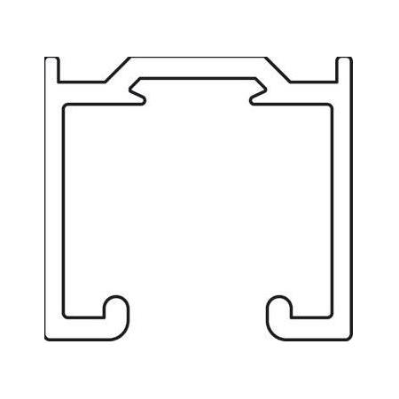Hafele Ahşap Kayar Kapı Ray Üst Ray, Alüminyum