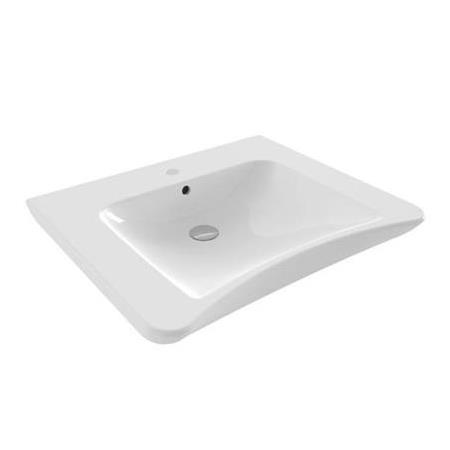 Hafele Senza Banyo Lavabosu 650x560 mm Parlak Beyaz