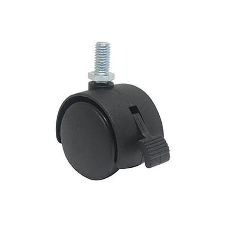 Hafele ROLLER05 Mobilya Tekerleği Frenli M8 Ø50x62mm