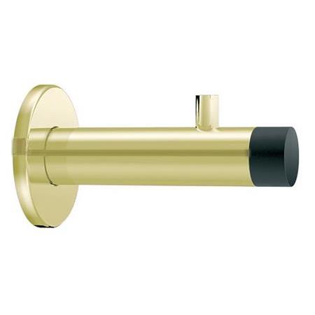 HAFELE Kapı Stoperi Duvara Monte Vidalı Parlak Pirinç 82mm