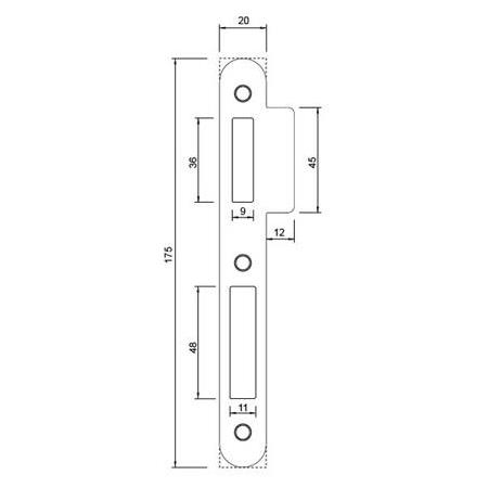 HAFELE Kilit Karşılığı Çarpma Siyah