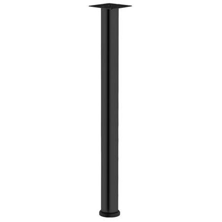 Hafele ALDEN 42 Mob. ayağı mat siyah 42x420mm