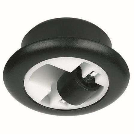 Hafele RENE01 Gömme Tekerlek Sert Siyah Ø54x8mm