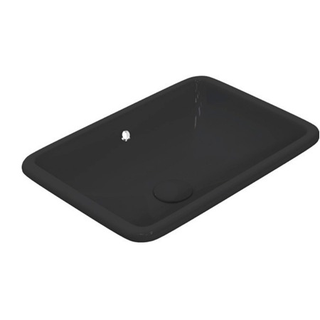 Hafele VENA Lavabo,mat siyah,562x382mm