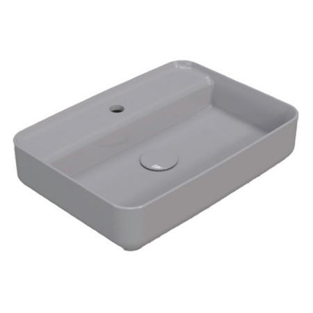 Hafele MILAGRO SB Lavabo,mat siyah,550x400mm