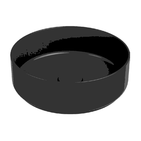 Hafele MILAGRO R Lavabo,mat siyah,360mm