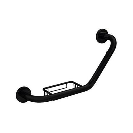 Hafele HOSE Açılı Tutamak Mat Siyah 440mm