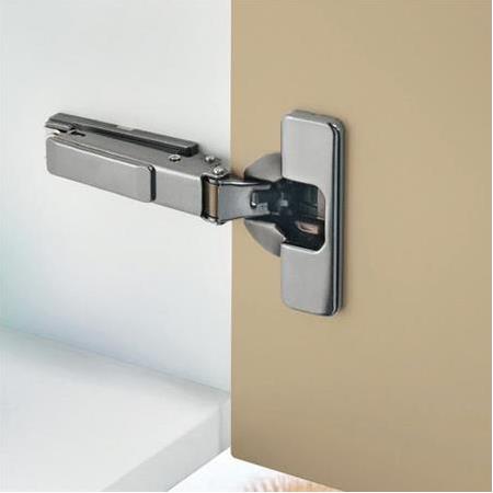 Hafele DUOMATIC PLUS Kalın Kapak Menteşesi Frenli 94° Yarım Deve Boynu 48/6