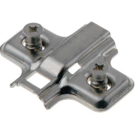 Hafele METALLAMAT K H Tas Menteşe Tabanı Klipsli 0mm Özel Vidalı, 5mm