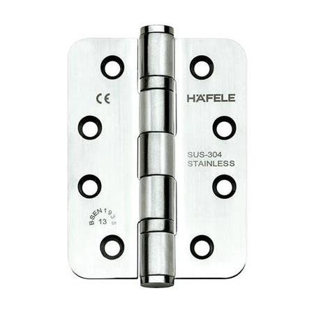 Hafele Yaprak Menteşe F Paslanmaz Çelik Parlak 102x76x3mm