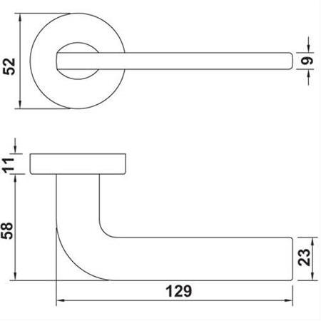 Hafele Modus Kol Seti Barelli İnox