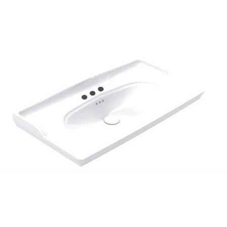 Hafele EMPRESS 90-3 Lavabo,parlak beyaz,900x465