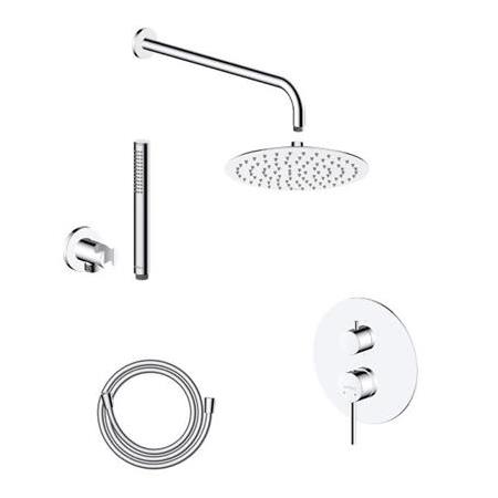 Hafele NEOMIX R 2F Set-1, parlak krom