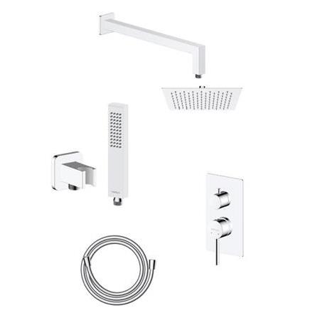 Hafele NEOMIX S 2F Set-2, parlak krom