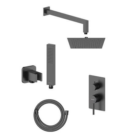 Hafele NEOMIX S 2F Set-2, mat siyah