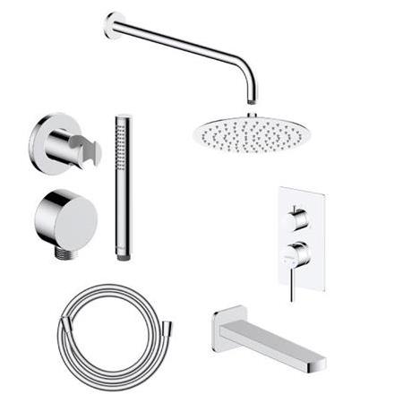 Hafele NEOMIX S 3F Set-5, parlak krom