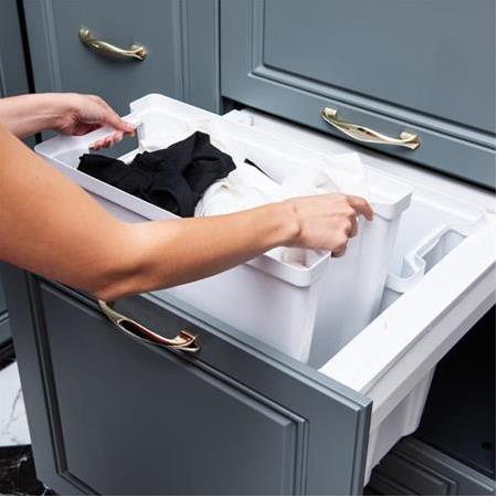 Hafele Laundry Çamaşır Sepeti Beyaz 600 mm