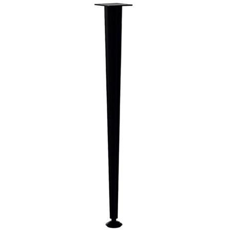 HAFELE TOSE Sehpa ayağı ahşap siyah 42-16x410mm