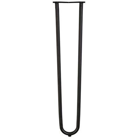 HAFELE VITA Masa Ayağı, siyah 710mm