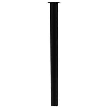 HAFELE OTTO Masa ayağı (cam) siyah 60x710mm
