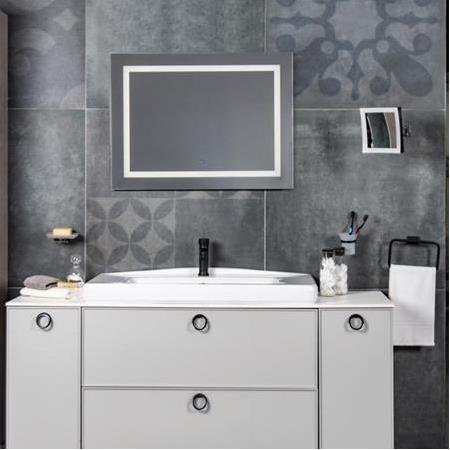 Hafele MIRAGE PLUS LED Banyo Aynası Buğu Çözücülü 600x800mm
