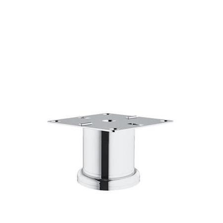 Hafele LEA Mobilya Ayağı Yuvarlak Parlak Krom 42x70mm
