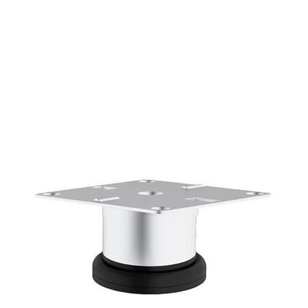Hafele ALDEN 38 Mobilya Ayağı Çelik Mat Krom 38x70mm