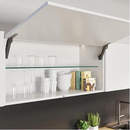 Hafele FREE SPACE 1.8 Bas-Aç Model C Antrasit/Nikel