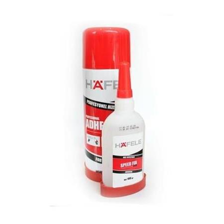 Hafele Hızlı Yapıştırıcı Seti 400ml+100gr Büyük 24 Adet